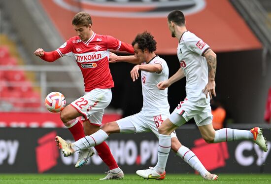 Russia Soccer Premier-League Spartak - Lokomotiv