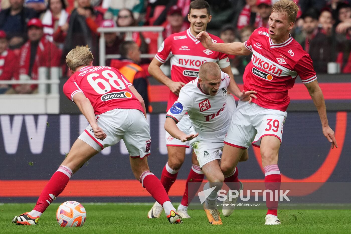 Russia Soccer Premier-League Spartak - Lokomotiv