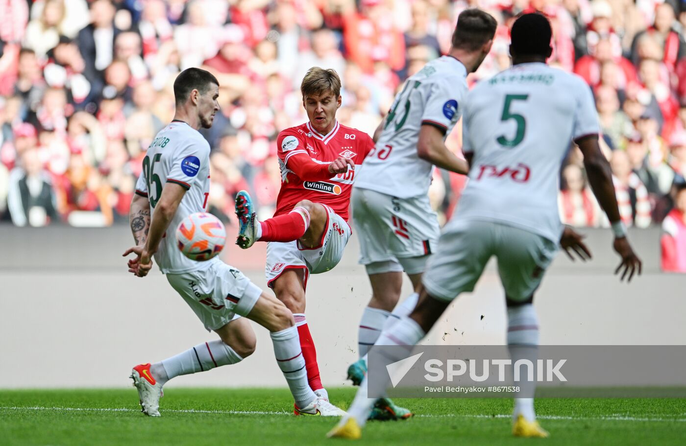 Russia Soccer Premier-League Spartak - Lokomotiv