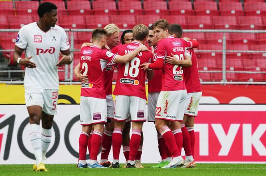 Russia Soccer Premier-League Spartak - Lokomotiv