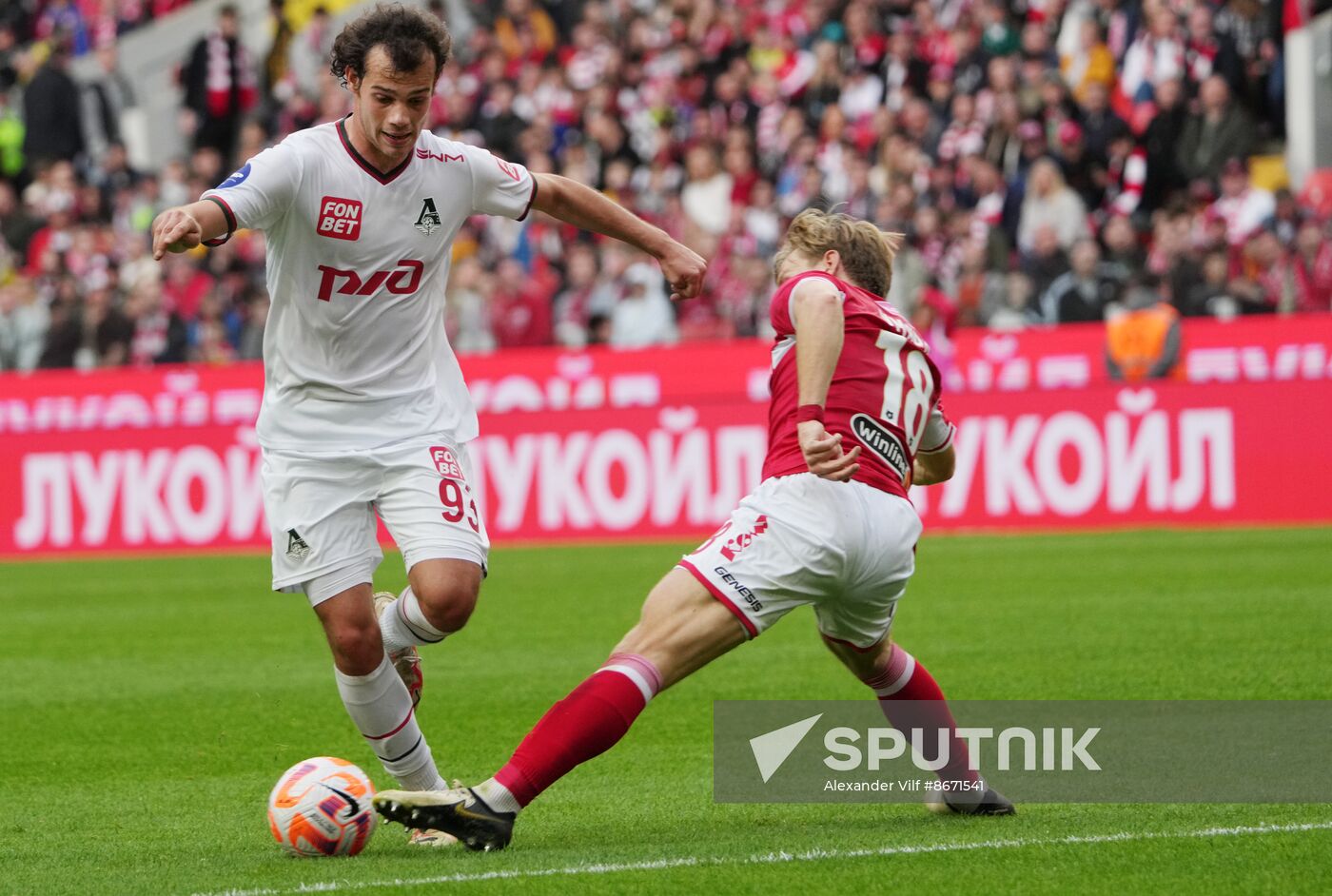 Russia Soccer Premier-League Spartak - Lokomotiv