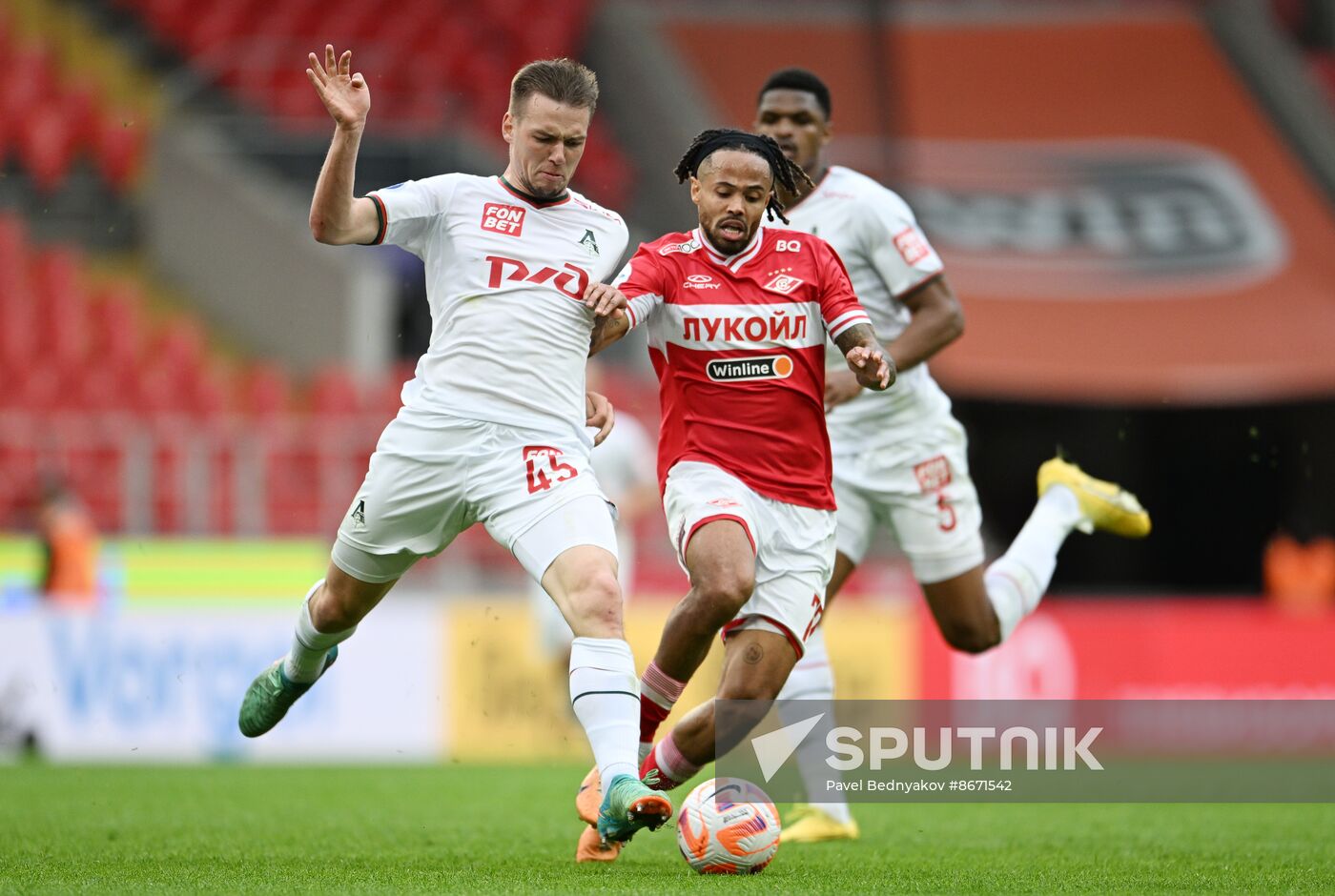Russia Soccer Premier-League Spartak - Lokomotiv