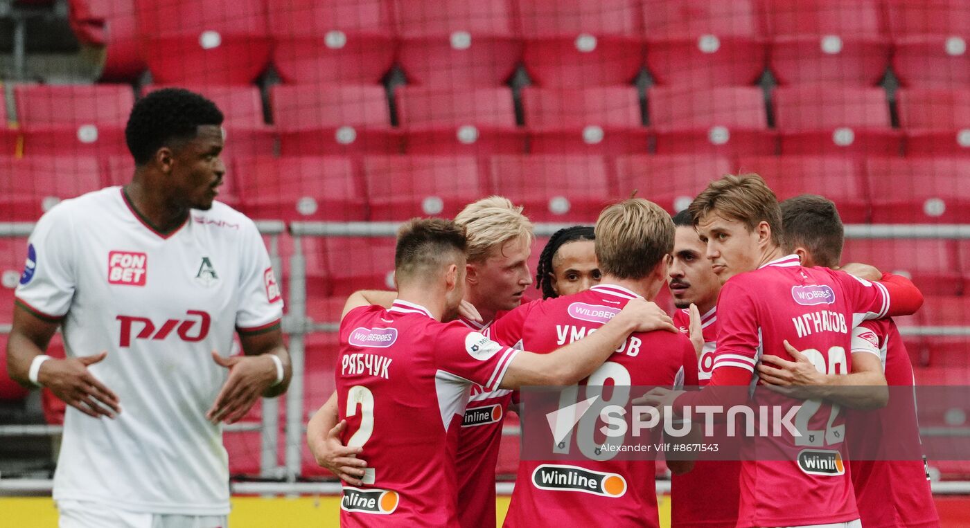 Russia Soccer Premier-League Spartak - Lokomotiv