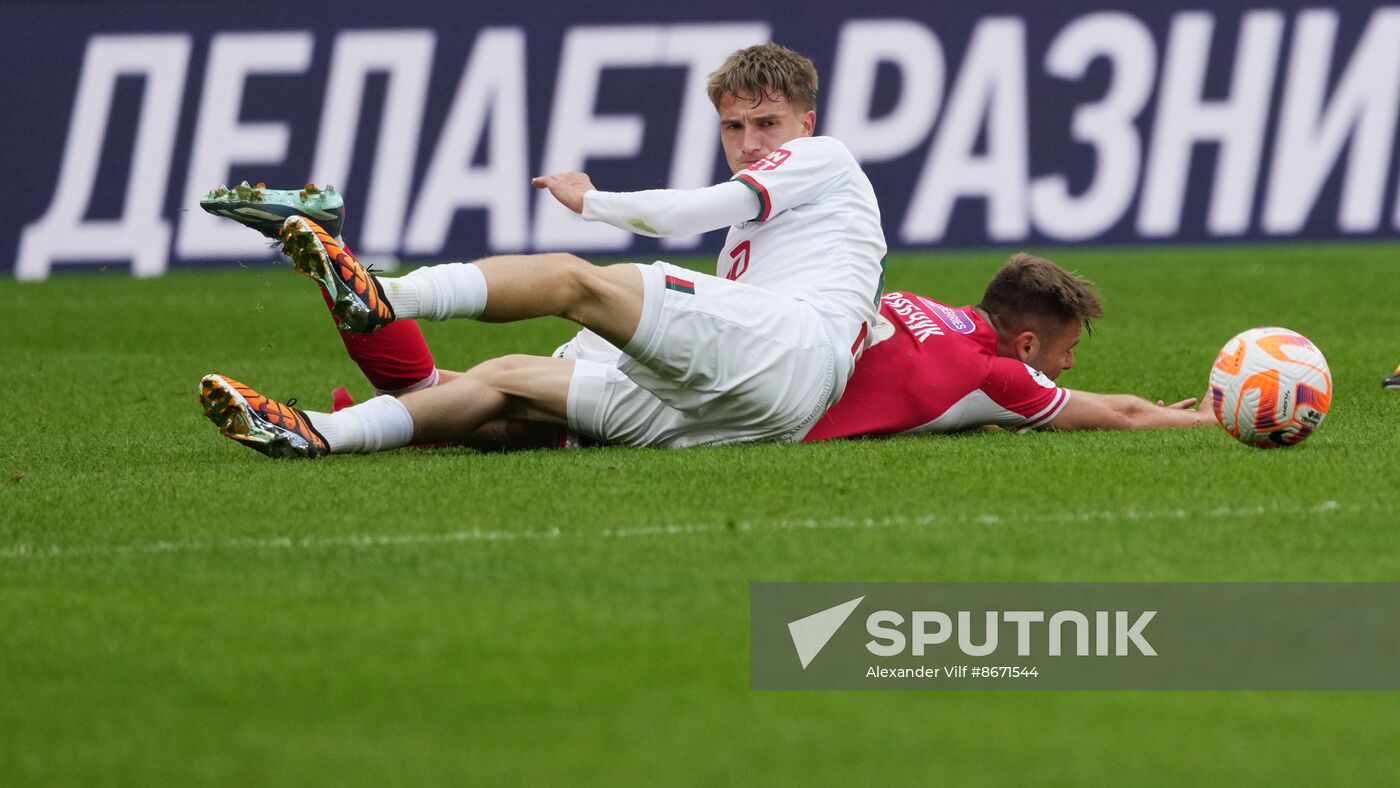 Russia Soccer Premier-League Spartak - Lokomotiv