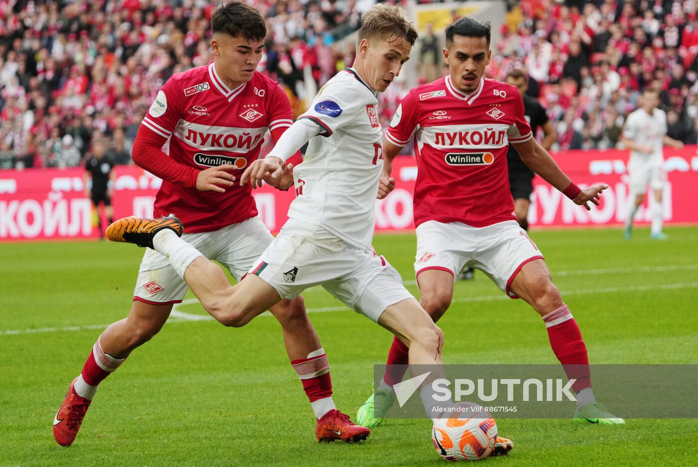 Russia Soccer Premier-League Spartak - Lokomotiv