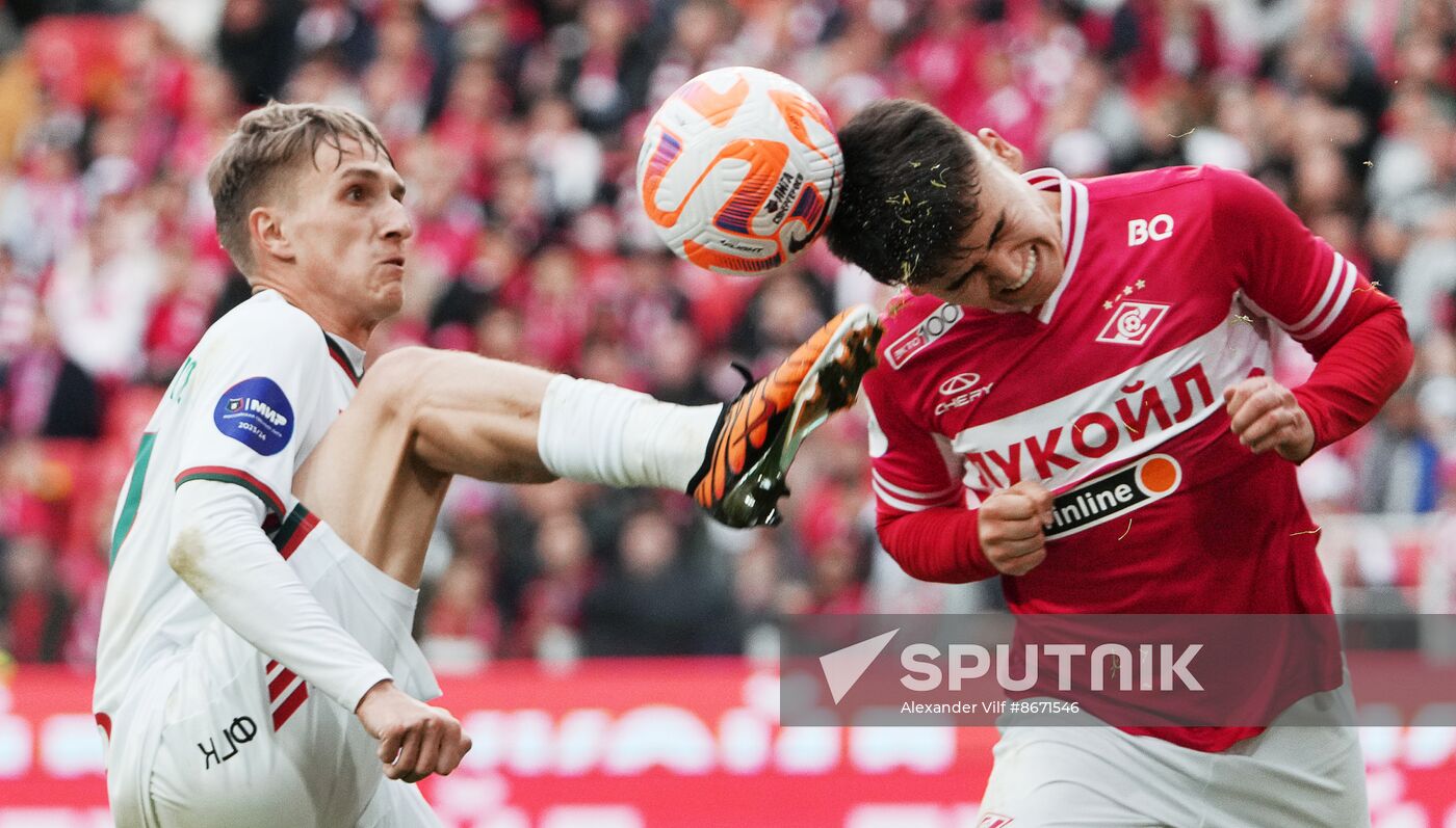 Russia Soccer Premier-League Spartak - Lokomotiv