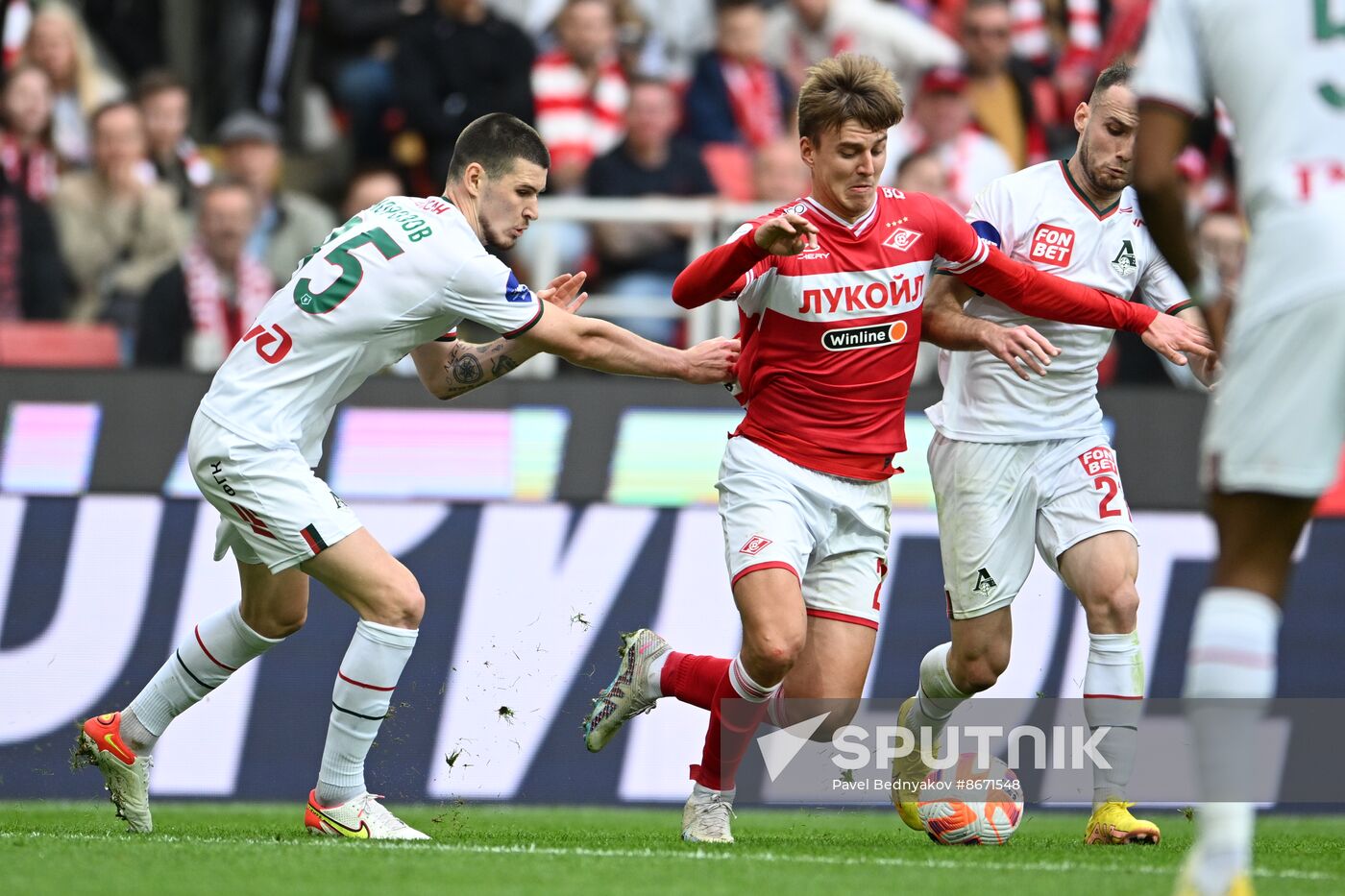 Russia Soccer Premier-League Spartak - Lokomotiv