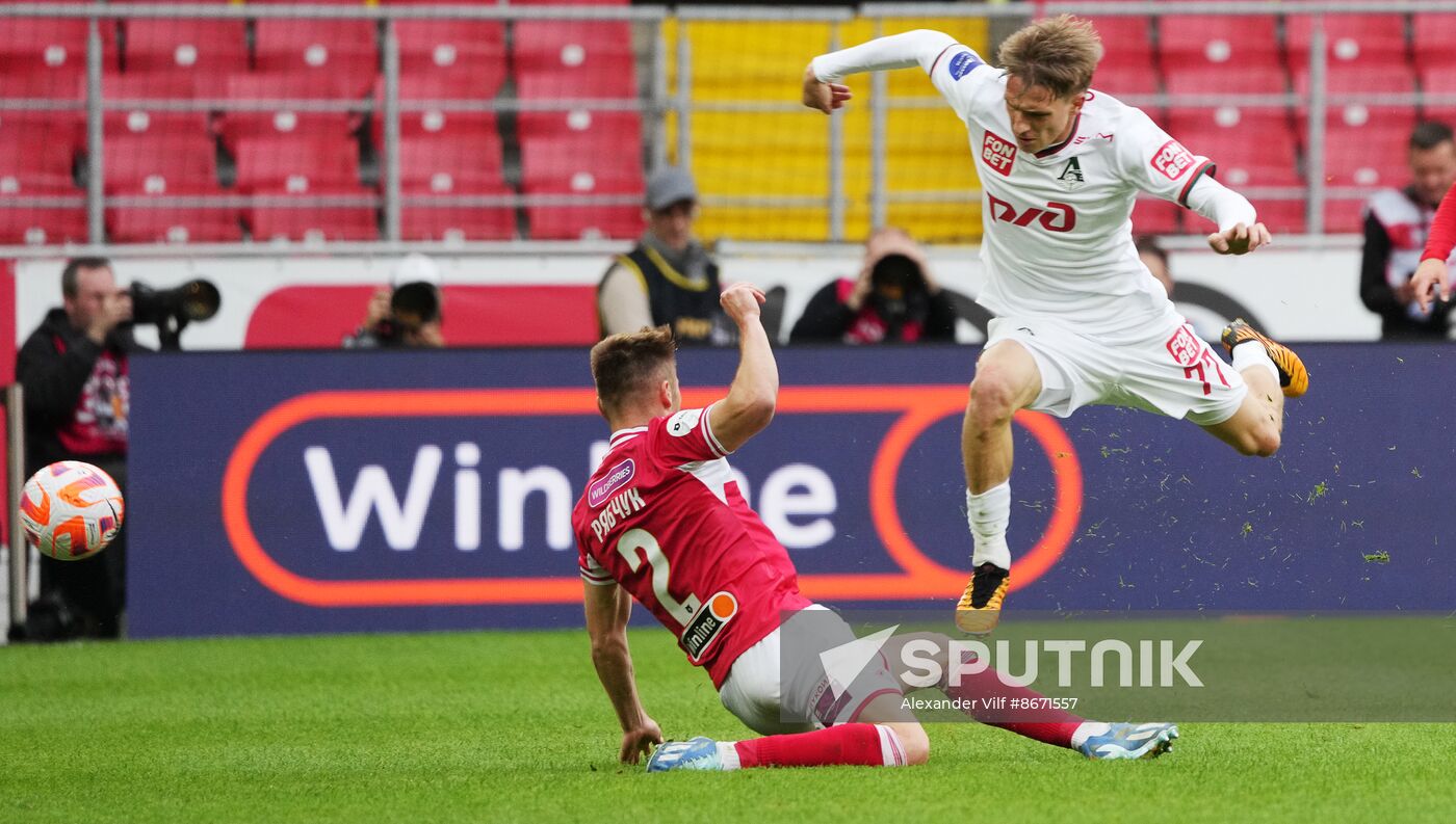 Russia Soccer Premier-League Spartak - Lokomotiv