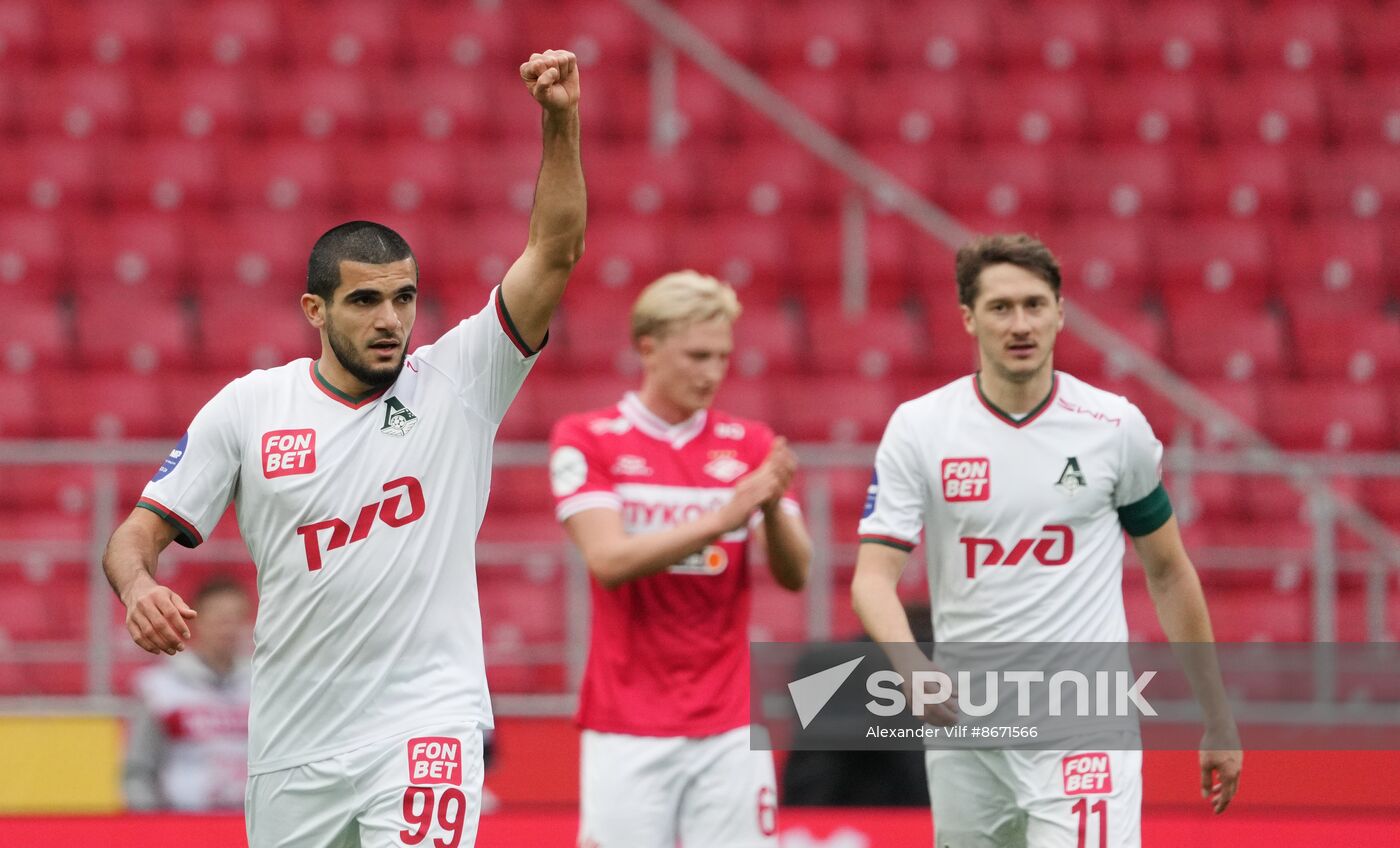 Russia Soccer Premier-League Spartak - Lokomotiv