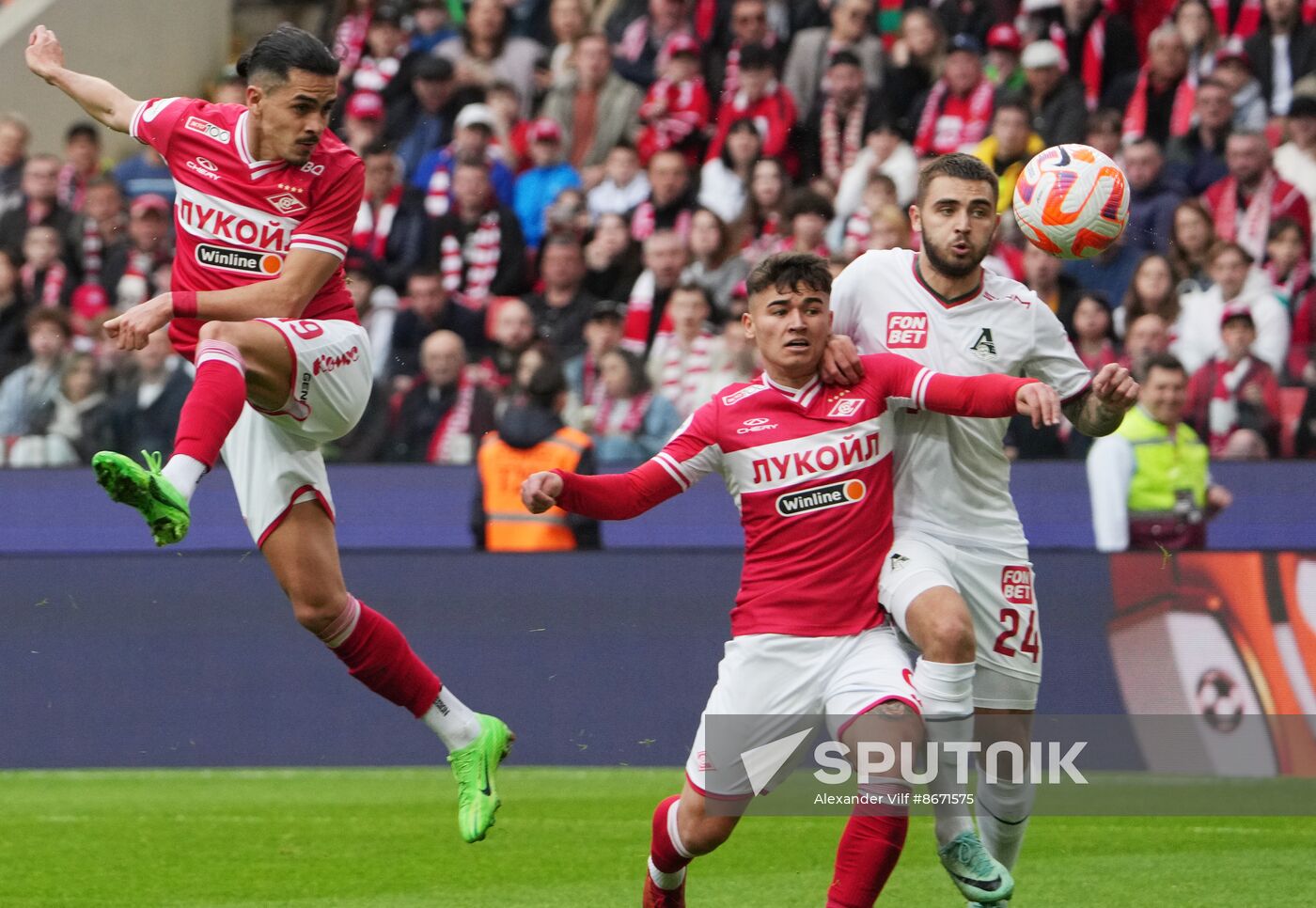 Russia Soccer Premier-League Spartak - Lokomotiv