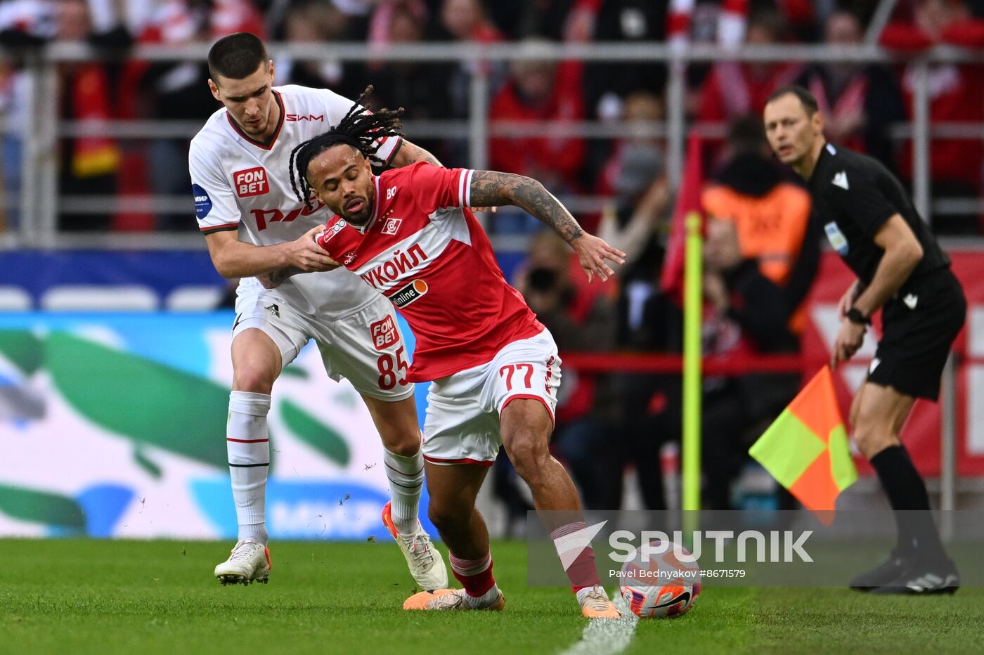 Russia Soccer Premier-League Spartak - Lokomotiv