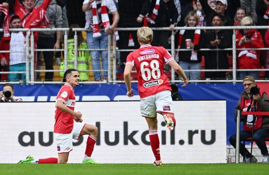 Russia Soccer Premier-League Spartak - Lokomotiv