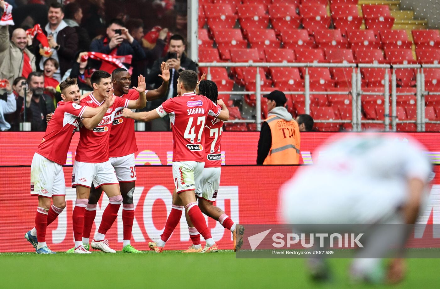 Russia Soccer Premier-League Spartak - Lokomotiv