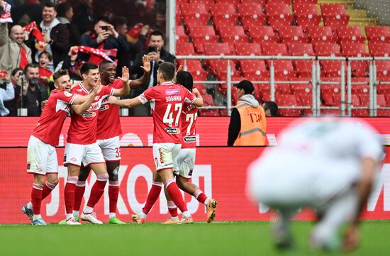 Russia Soccer Premier-League Spartak - Lokomotiv