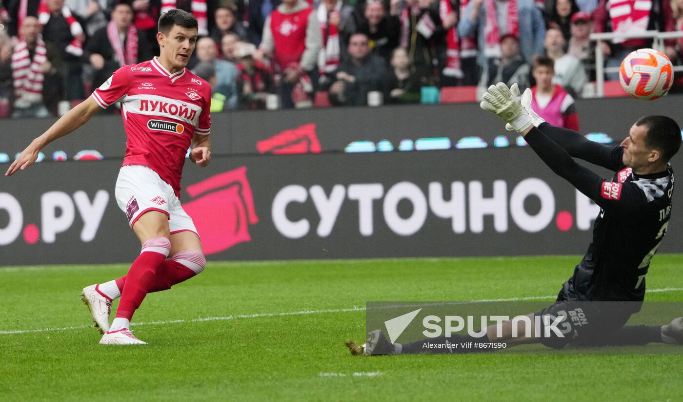 Russia Soccer Premier-League Spartak - Lokomotiv