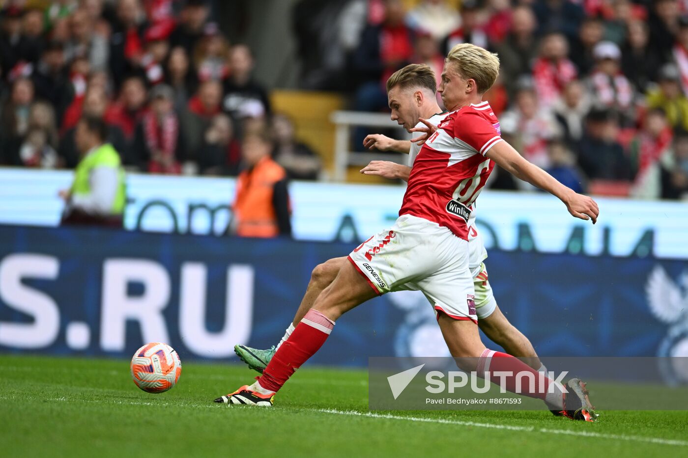 Russia Soccer Premier-League Spartak - Lokomotiv