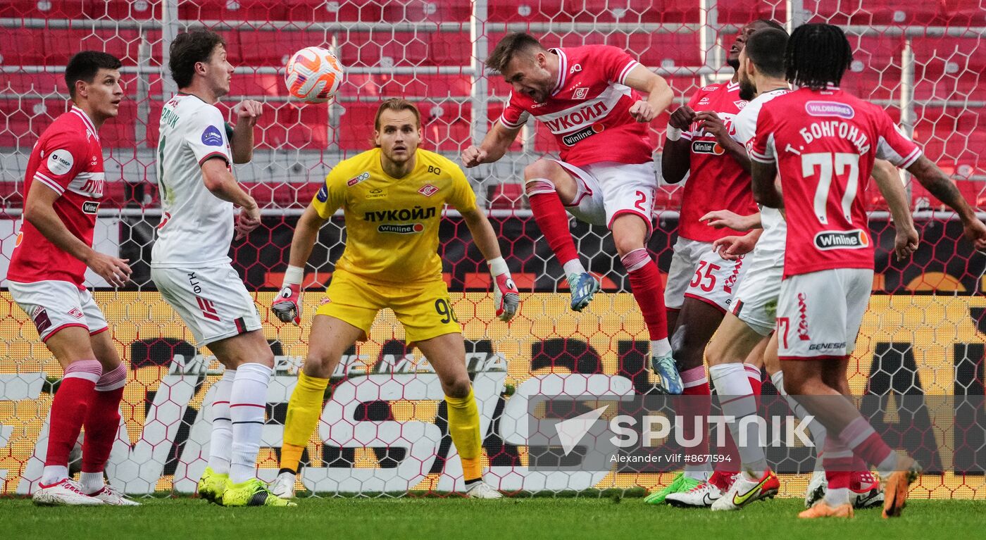 Russia Soccer Premier-League Spartak - Lokomotiv