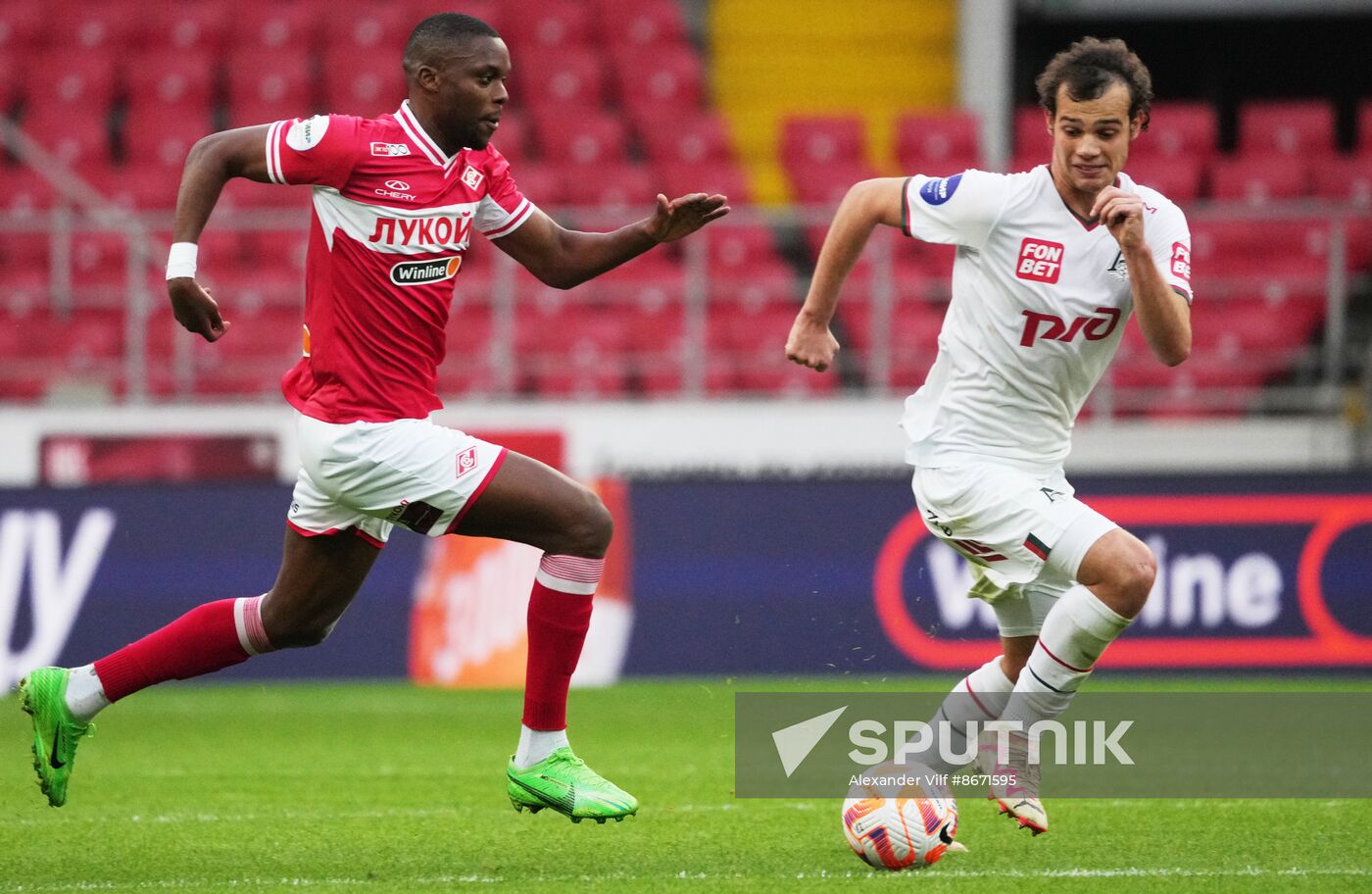 Russia Soccer Premier-League Spartak - Lokomotiv