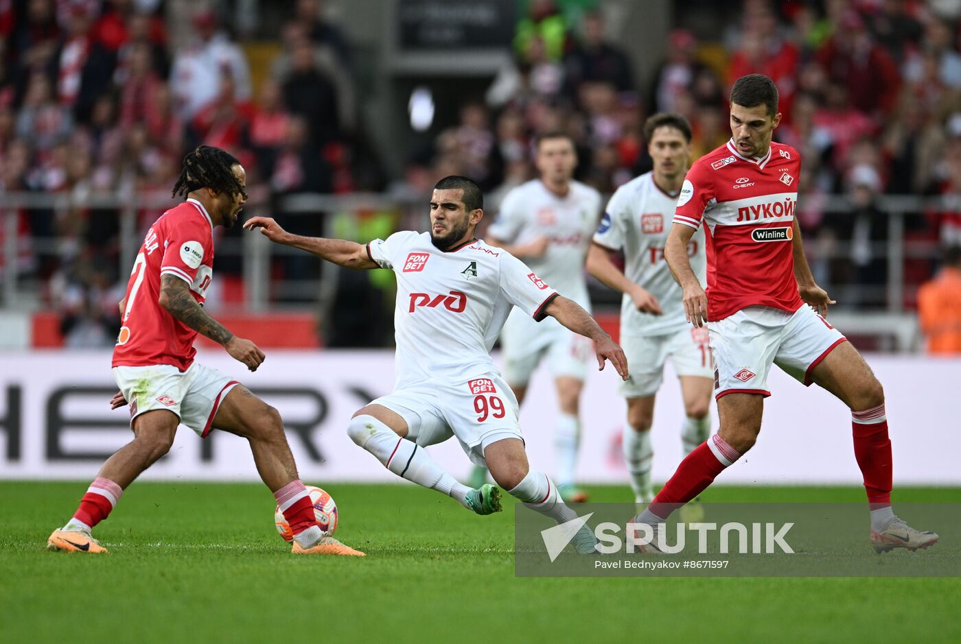 Russia Soccer Premier-League Spartak - Lokomotiv