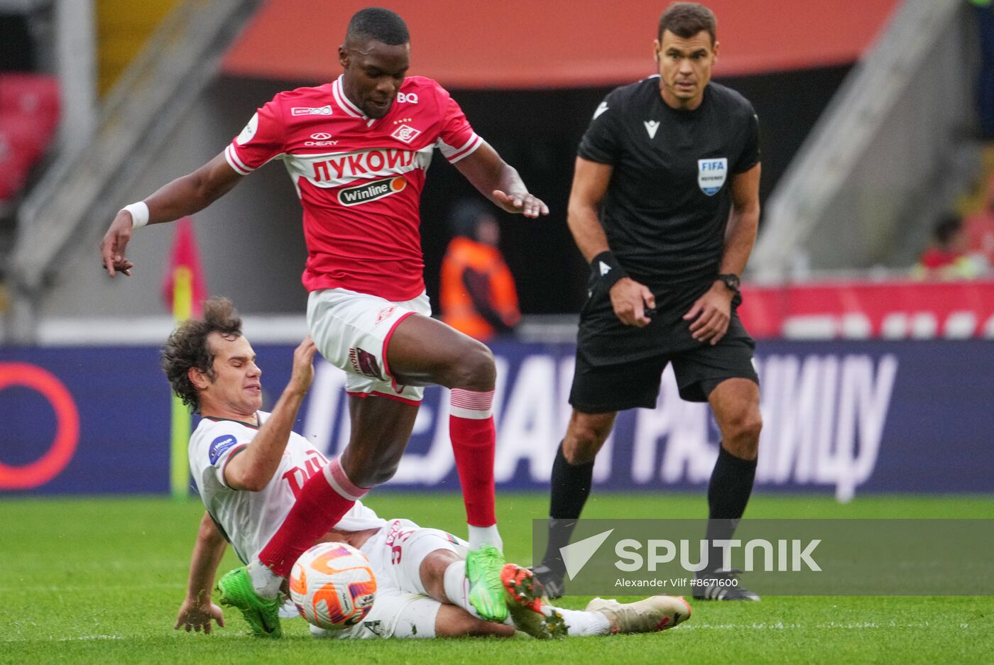 Russia Soccer Premier-League Spartak - Lokomotiv