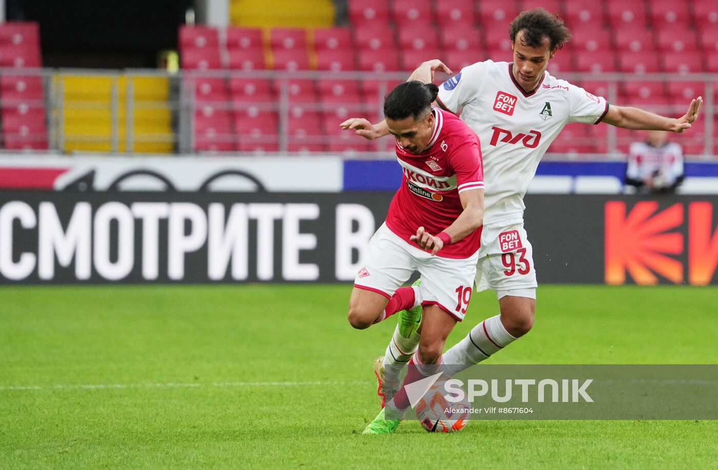 Russia Soccer Premier-League Spartak - Lokomotiv