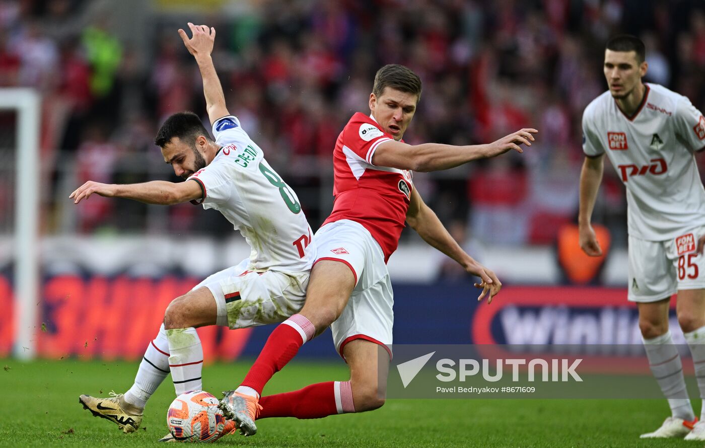 Russia Soccer Premier-League Spartak - Lokomotiv