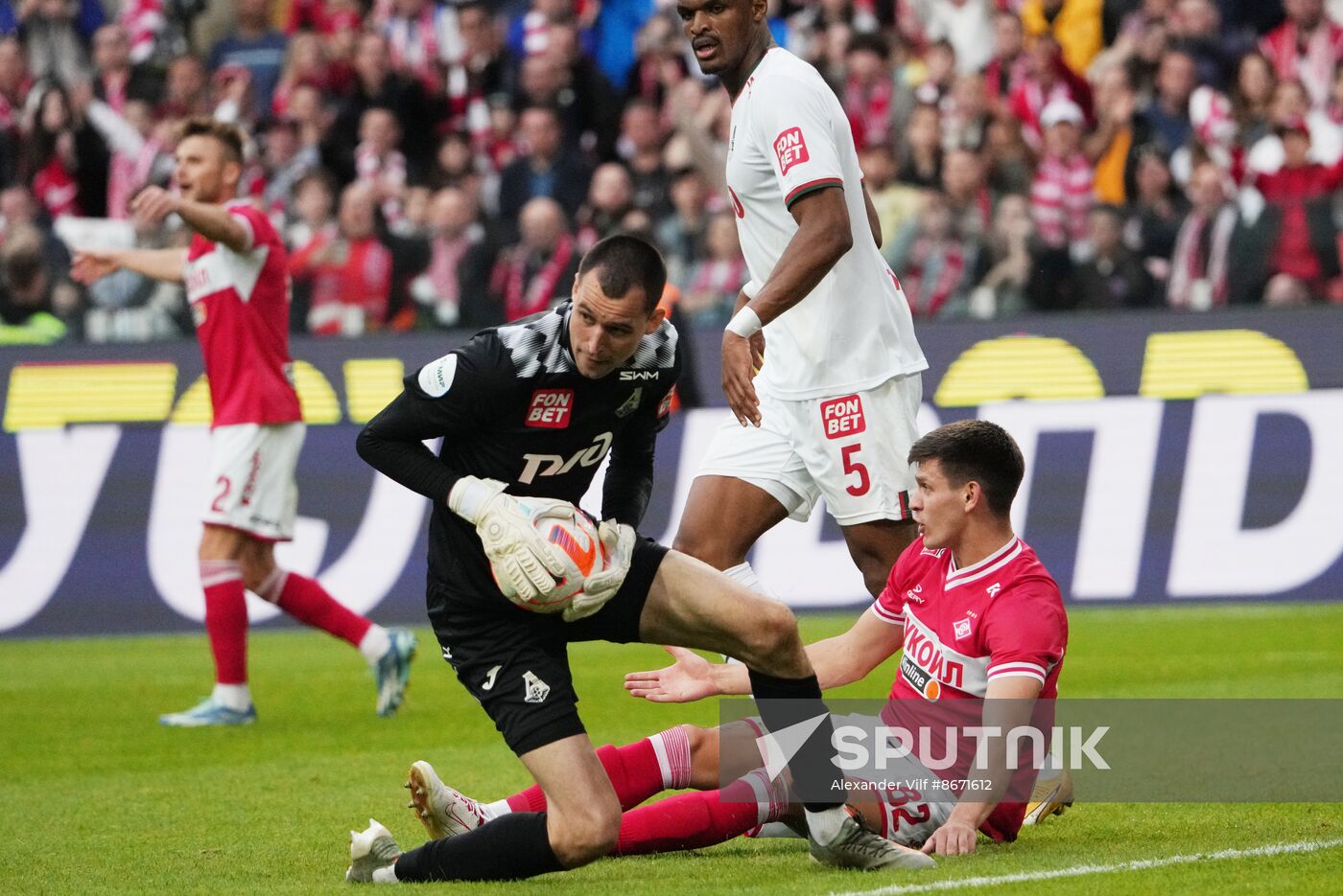 Russia Soccer Premier-League Spartak - Lokomotiv