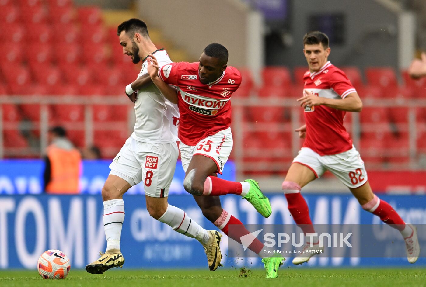 Russia Soccer Premier-League Spartak - Lokomotiv