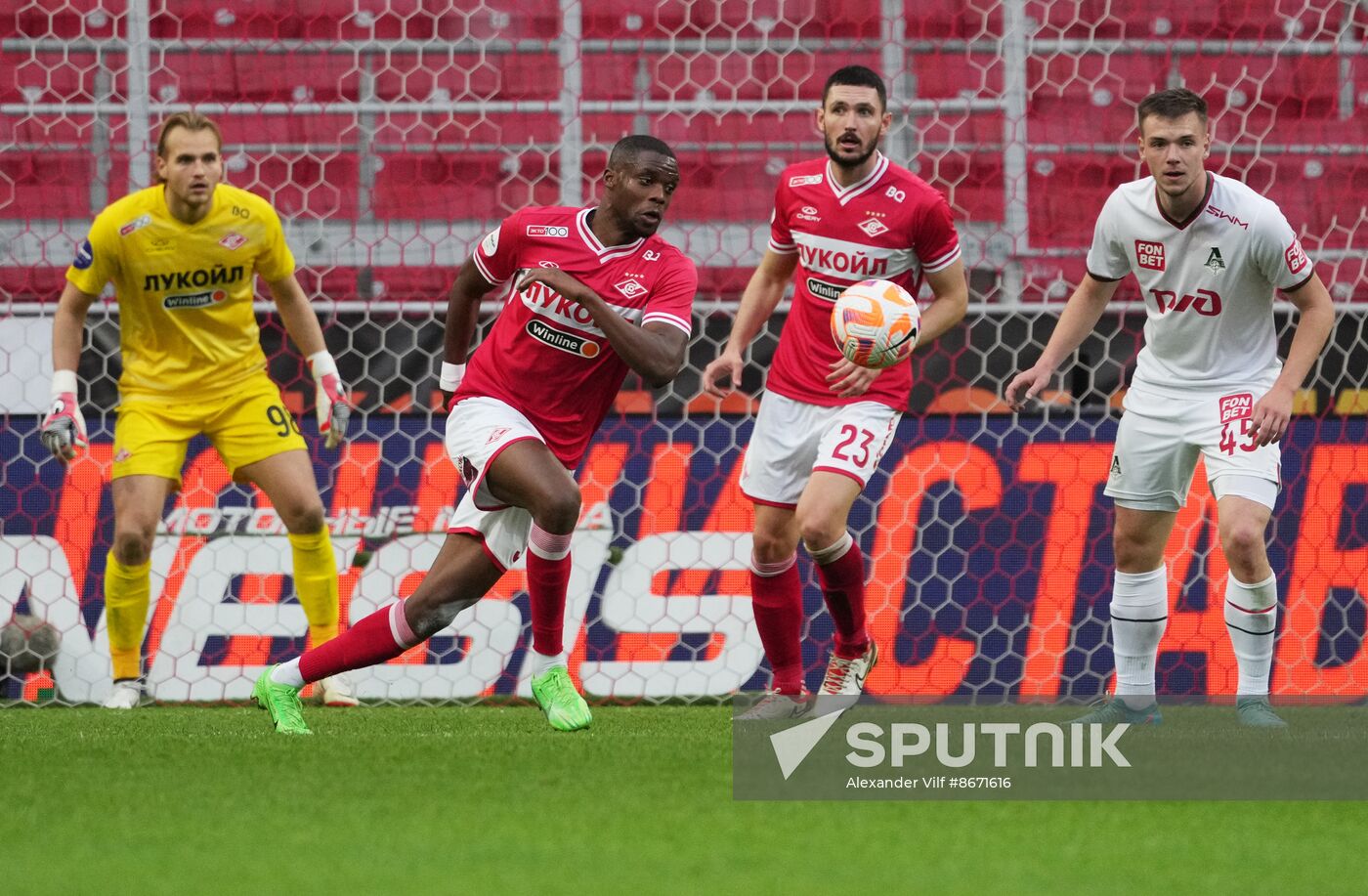 Russia Soccer Premier-League Spartak - Lokomotiv