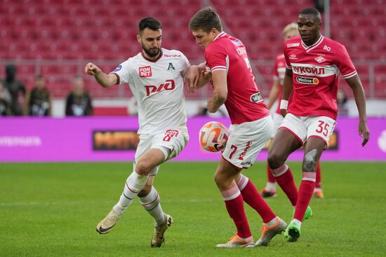 Russia Soccer Premier-League Spartak - Lokomotiv
