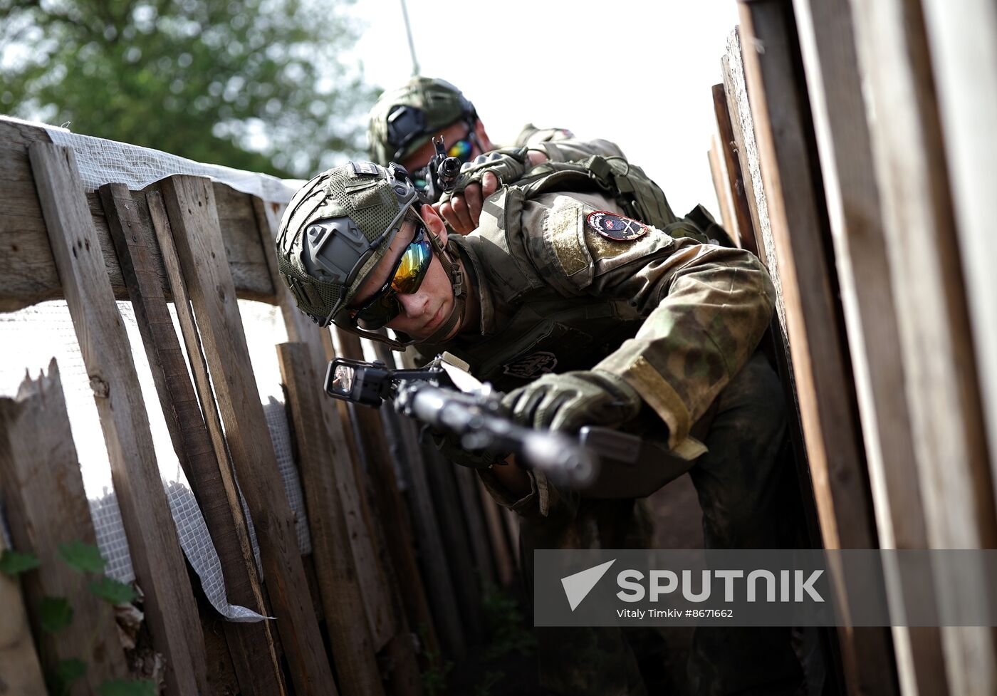 Russia Cossack Youth Military Training