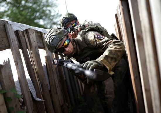 Russia Cossack Youth Military Training