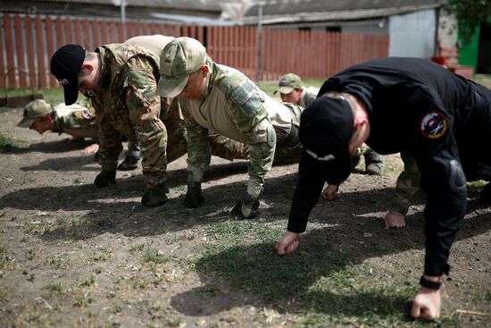 Russia Cossack Youth Military Training