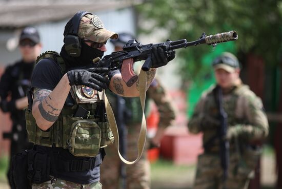 Russia Cossack Youth Military Training