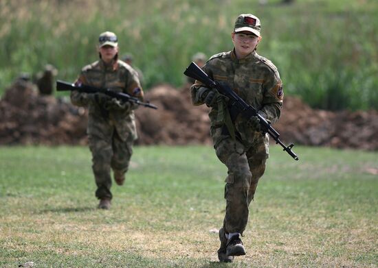 Russia Cossack Youth Military Training