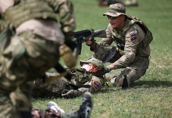 Russia Cossack Youth Military Training