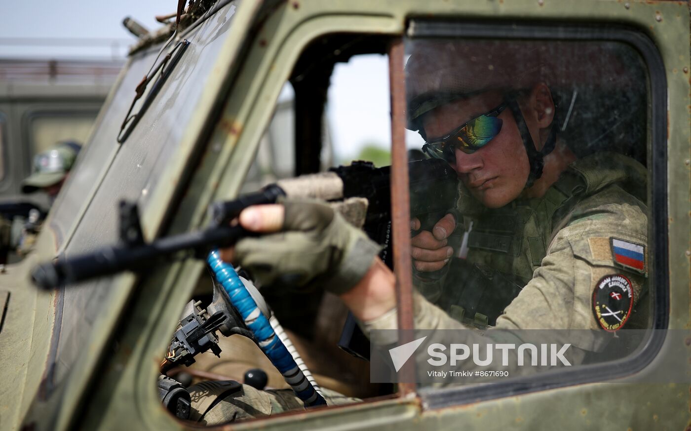 Russia Cossack Youth Military Training