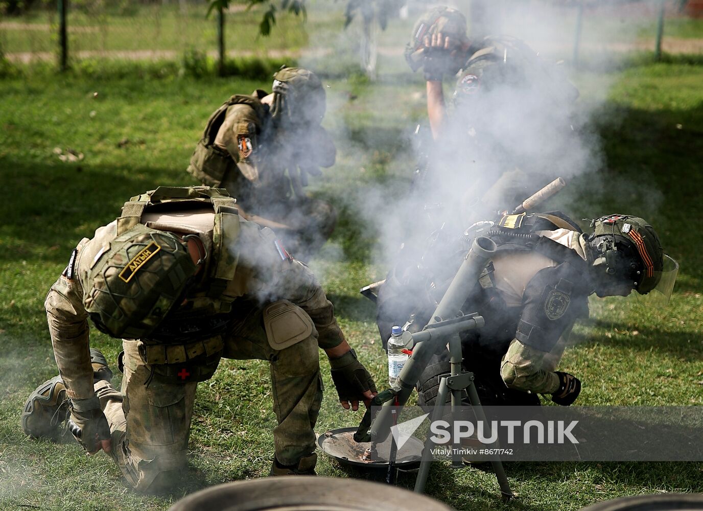 Russia Cossack Youth Military Training
