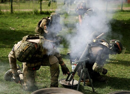 Russia Cossack Youth Military Training