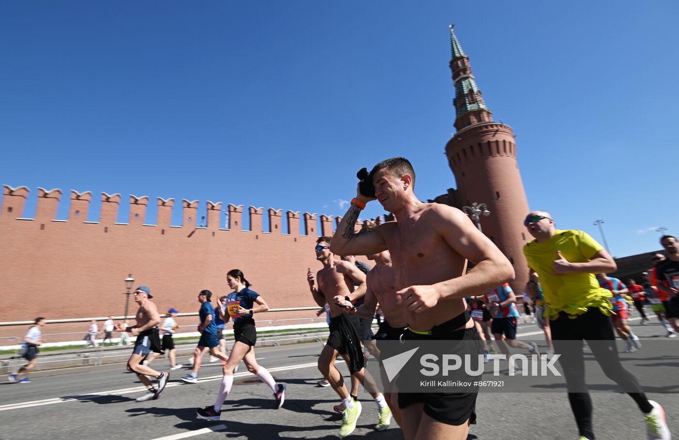 Russia Moscow Half Marathon