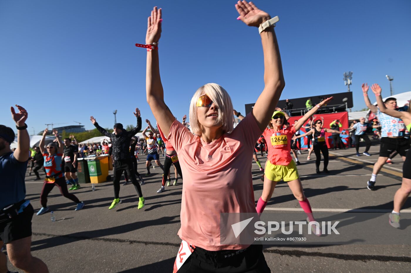 Russia Moscow Half Marathon