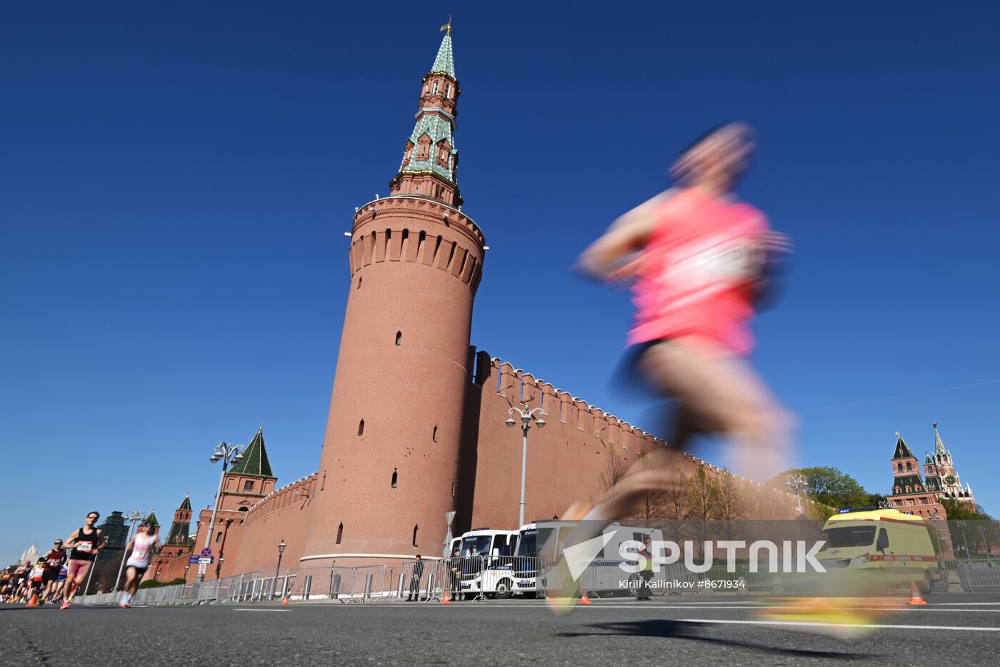 Russia Moscow Half Marathon