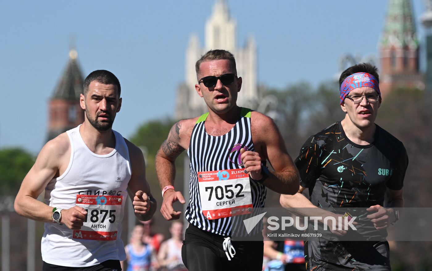 Russia Moscow Half Marathon