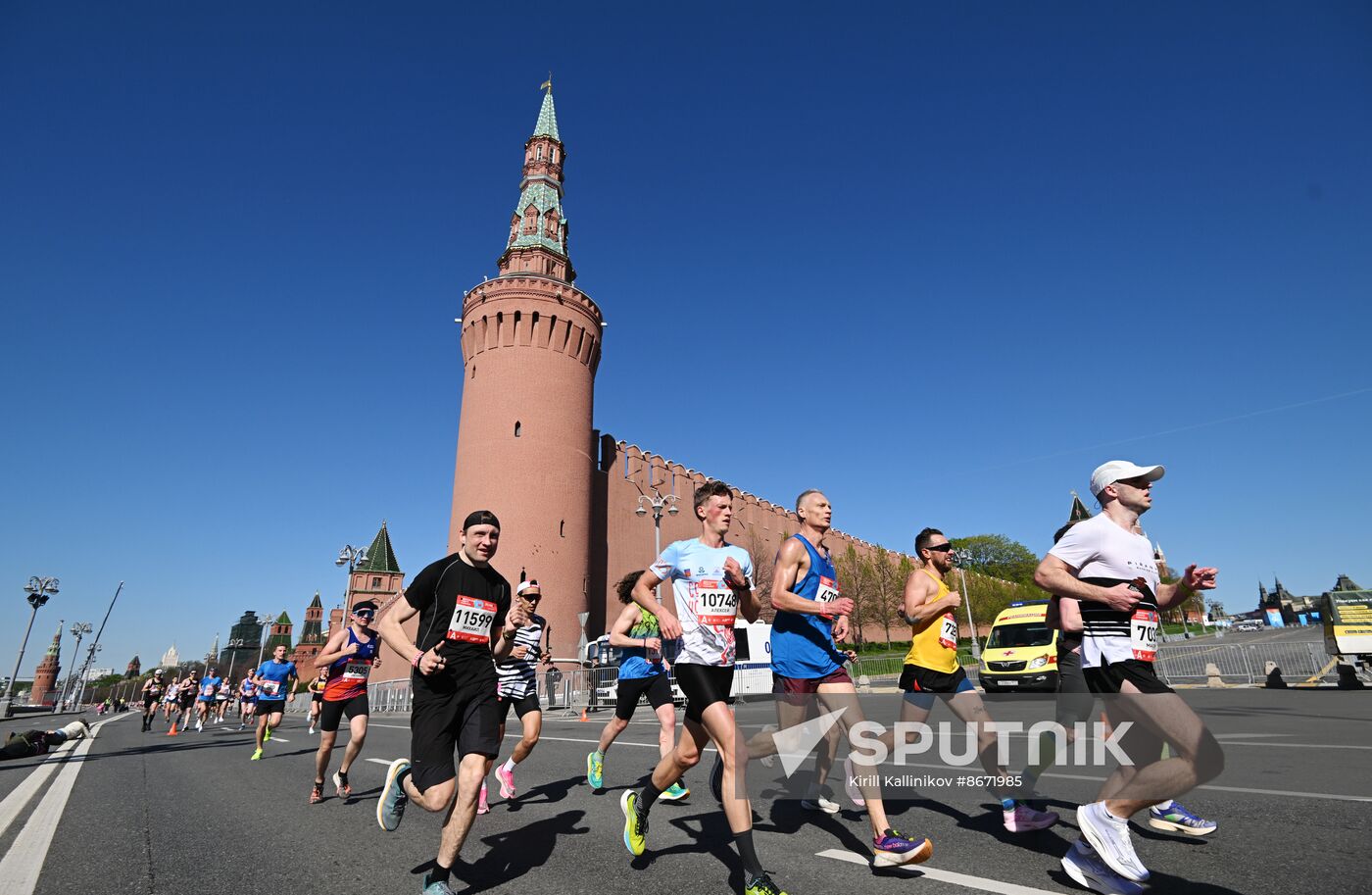 Russia Moscow Half Marathon