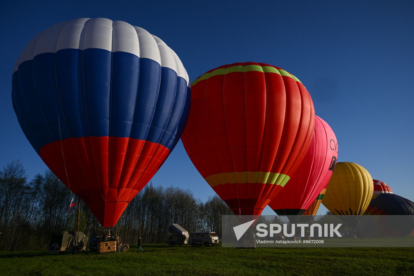 Russia Hot Air Ballooning Festival