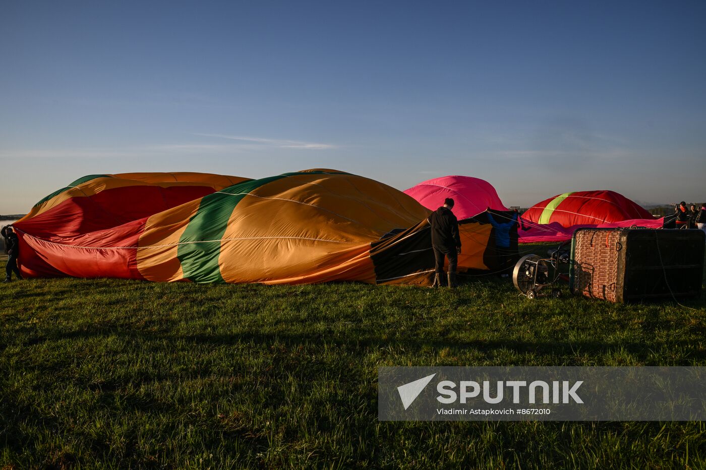 Russia Hot Air Ballooning Festival