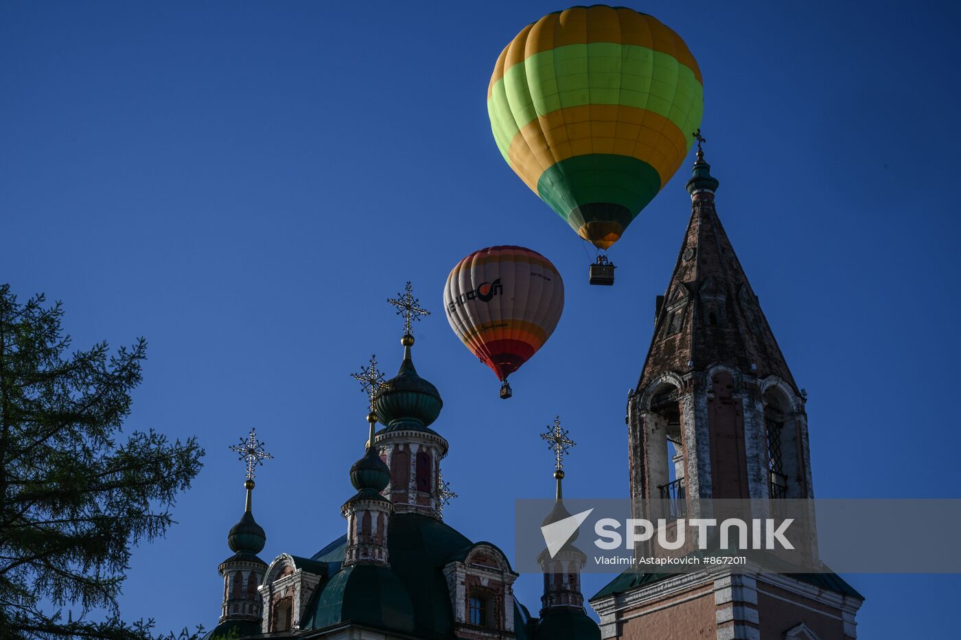 Russia Hot Air Ballooning Festival