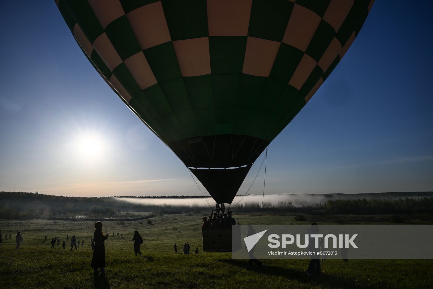 Russia Hot Air Ballooning Festival