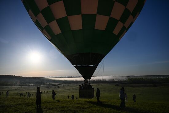 Russia Hot Air Ballooning Festival