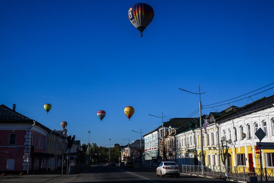 Russia Hot Air Ballooning Festival